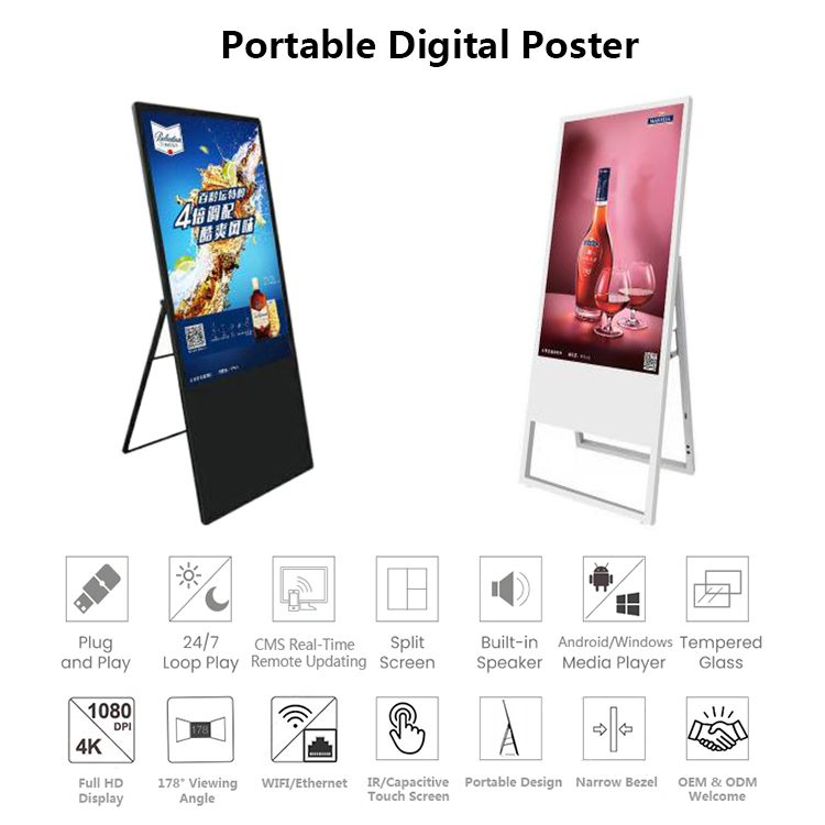 Portable Digital Poster